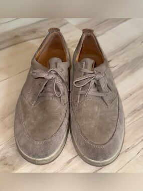 Ecco Men's Suede Lace-Up Shoes